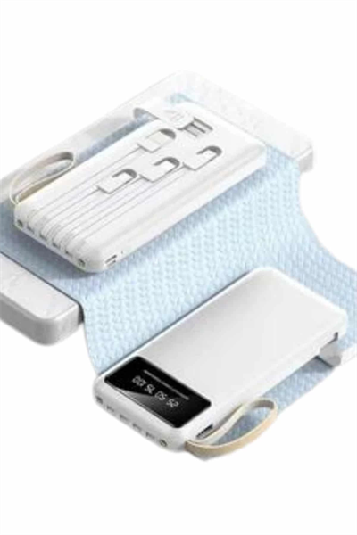 Powerbank Şarj Cihazı 4 Çıkışlı 20.000 MAH Powerbank Taşınabilir Çoklu Giriş