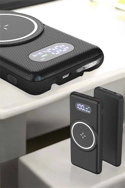 Powerbank Taşınabilir 10.000 Mah Hızlı Şarj Dijital Göstergeli