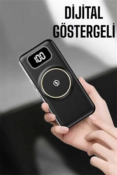 Powerbank Taşınabilir 10.000 Mah Hızlı Şarj Dijital Göstergeli