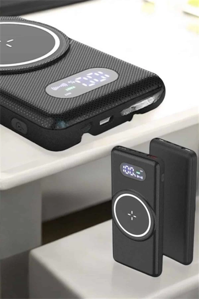 Powerbank Taşınabilir 10.000 Mah Hızlı Şarj Dijital Göstergeli