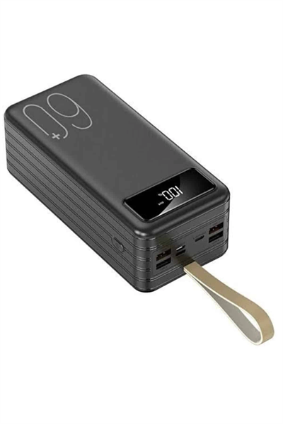 Powerbank Yüksek Kapasiteli 60.000 Mah Hızlı Şarj Şarj Özellikli Batarya