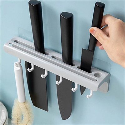 Pratik Çoklu Bıçak Askısı Mutfak Bıçak Düzenleyici Organizer Dayanıklı Bıçaklık Bx40