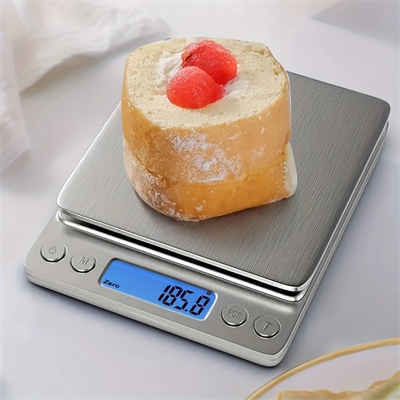 Pratik Dijital Hassas Mutfak Terazisi Hassas Tartı 2000 Gr./0.1 Gr. Hassasiyet