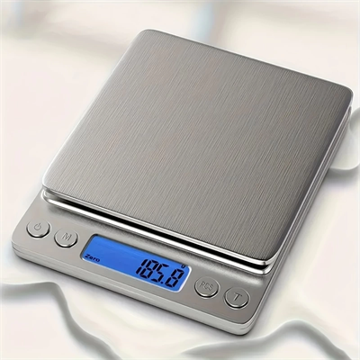 Pratik Dijital Hassas Mutfak Terazisi Hassas Tartı 2000 Gr./0.1 Gr. Hassasiyet