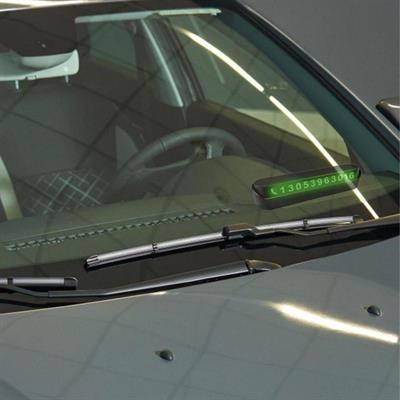 Pratik Fosforlu Telefon Numarası Yamzak İçin Araç İçi Oto Numaratör Numaralık (3936)