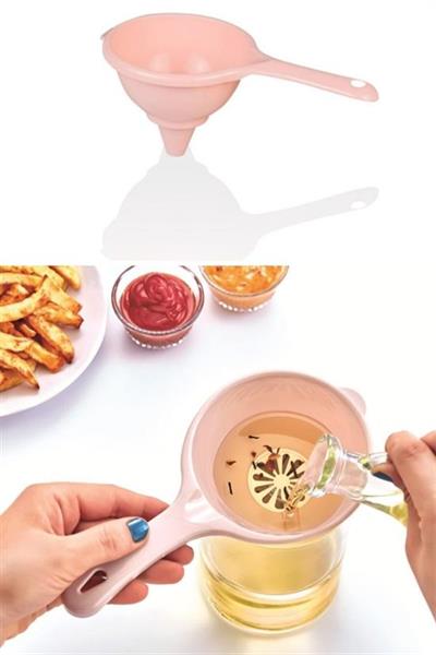 Pratik İnce Elekli Mutfak Gereci Sıvı Yağ Süzgeci (3936)