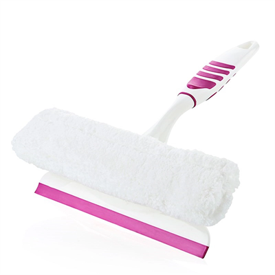 Pratik Kolay Mikrofiber Peluşlu Camsil Cam Silme Aleti Aparatı Bx40