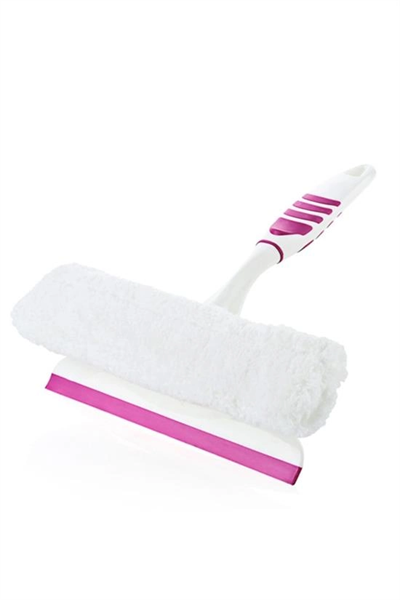 Pratik Kolay Mikrofiber Peluşlu Camsil Cam Silme Aleti Aparatı Bx40