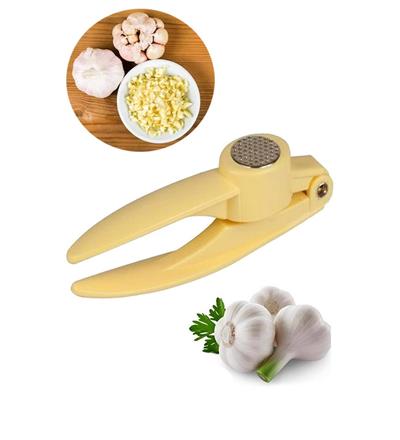 Pratik Kolay Yıkanabilir Sarımsak Ezme Aparatı Sarımsak Ezici Pres (3936)