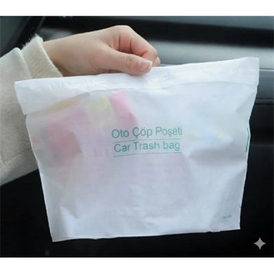 Pratik Su Geçirmez Oto Araba Çöp Poşeti 20 Adet