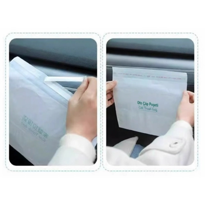 Pratik Su Geçirmez Oto Araba Çöp Poşeti 20 Adet