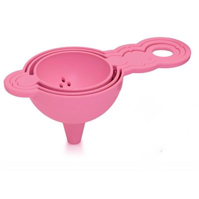 Pratik Yumurta Süzgeci Mini Süzgeç Huni Seti Hepsi Bir Arada (3936)