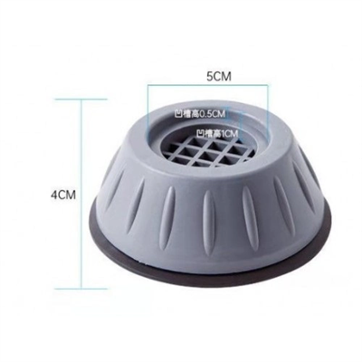 Premium 4'lü Titreşim Önleyici Kauçuk Ayak Seti - Ultra Sessiz Ve Sarsıntısız Yıkama Teknolojisi