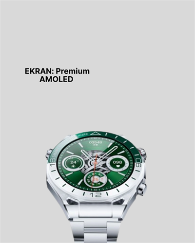 Premium Amoled Akıllı Saat GPS Harita Desteği Bluetooth Arama Sağlık Takipli