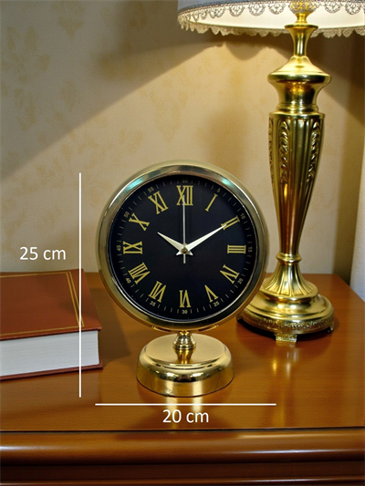 Prestige Gold Roma 25 x 20 Cm Metal Masa Saati