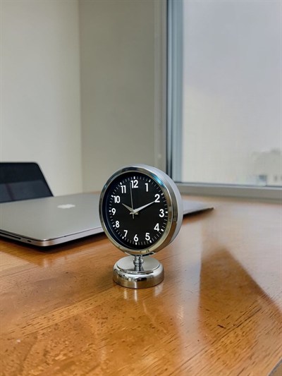 Prestige Krom 25 x 20 Cm Metal Masa Saati