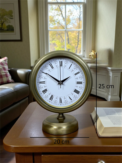 Prestij Eskitme 25 x 20 Cm Metal Masa Saati