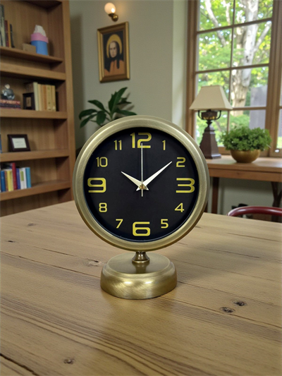 Prestij Vinatge 25 x 20 Cm Metal Masa Saati
