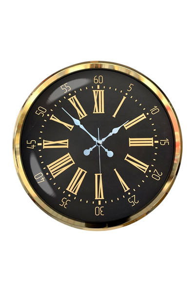 Prime Aurea Gold 52 Cm Metal Duvar Saati