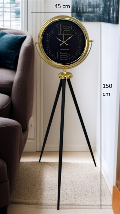 Prime Gold Şık Tripod Ayaklı Saat