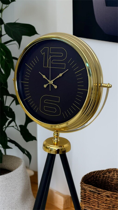 Prime Gold Şık Tripod Ayaklı Saat