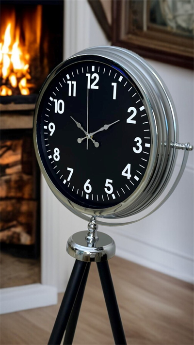 Prime Krom Tripod Ayaklı Saat