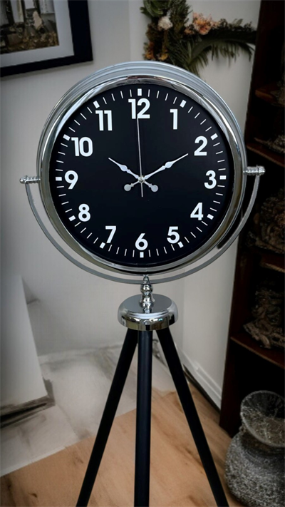 Prime Krom Tripod Ayaklı Saat