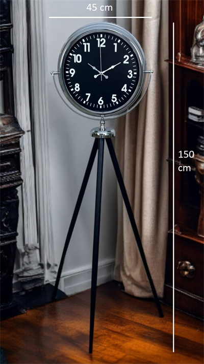 Prime Krom Tripod Ayaklı Saat