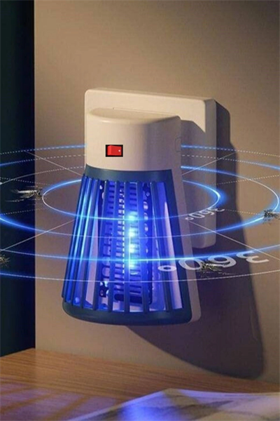 Priz tipi 1W UV ışıklı makine formunda tehlikeli olmayan sinek öldürücü lamba - Süpermarket