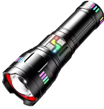 Pro F-3002 Alüminyum Tg Led Gece Şeritli Type-c Şarjlı El Feneri