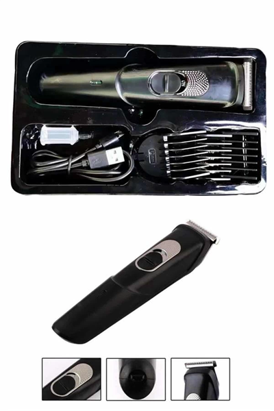 Pro Şarjlı Saç Sakal Tıraş Makinesi Ense Kesme Makinesi Lazer Öncesi Kısaltma