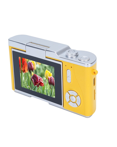 Profesyonel Çekim İçin 48 MP Dijital Kamera Flip Screen 18x Zoom Uzun Pil Ömrü