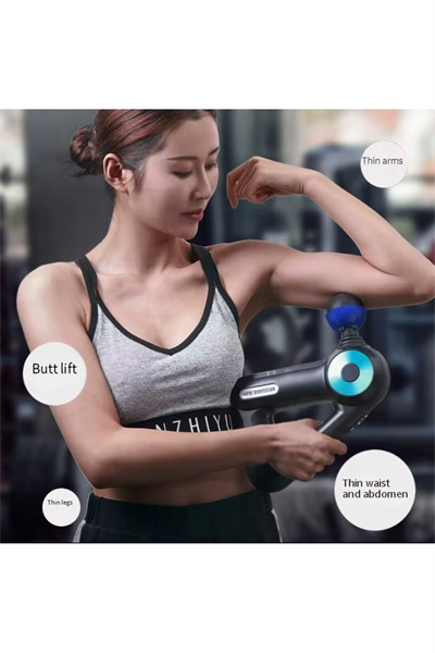 Profesyonel Derin Doku Masaj Tabancası - 12 Başlıklı Kas Gevşetici