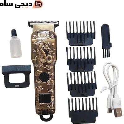 Profesyonel Dijital Saç Sakal Kesim Tıraş Makinesi Kuaförlerin Tercihi (3936)