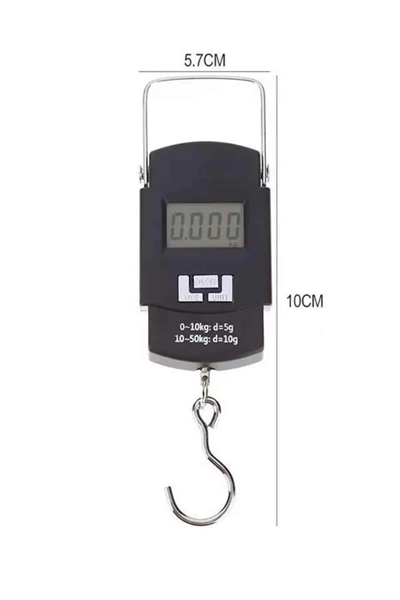 Profesyonel El Terazisi El Kantarı 50 Kg Dijital Göstergeli Tartı