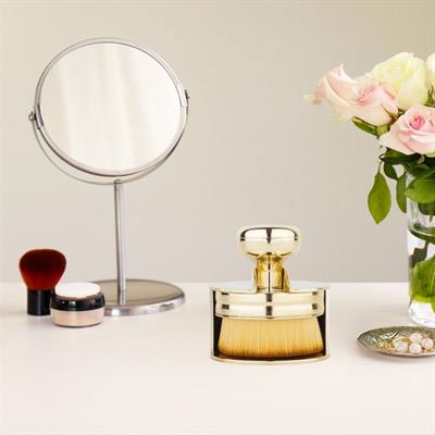 Profesyonel Geniş Pratik Tutma Saplı Gold Büyük Fondöten Yayma Fırçası (3936)