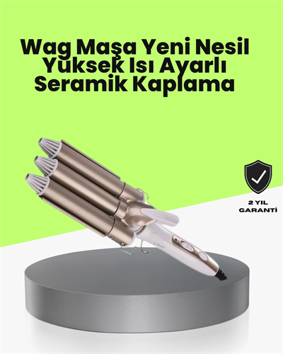 Profesyonel Kullanıma Uygun Bukle Maşası