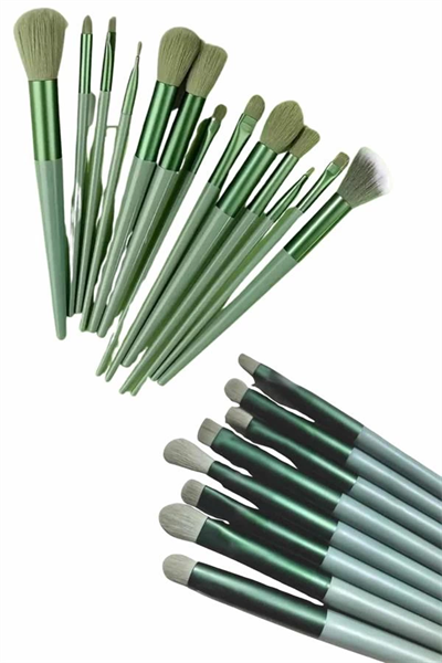 Profesyonel Makyaj Fırça Seti 13 Parça Yumuşak Kıllı Fırça Seti Far Fırçası