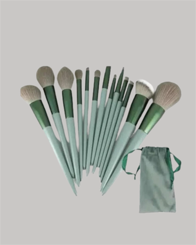 Profesyonel Makyaj Fırça Seti Yumuşak Kıllı Taşınabilir Çantalı