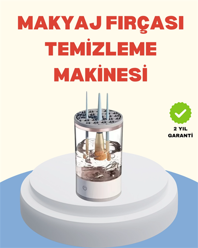 Profesyonel Makyaj Fırçası Temizleme ve Kurutma Makinesi