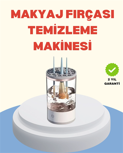 Profesyonel Makyaj Fırçası Temizleme ve Kurutma Makinesi