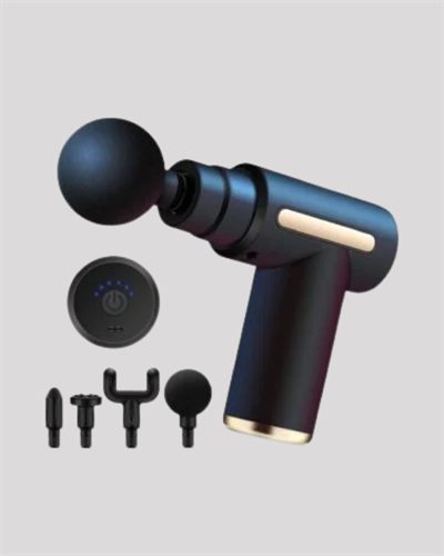 Profesyonel Masaj Tabancası 6 Kademeli Derin Kas Terapisi 4 Başlıklı Şarjlı Sessiz Motor