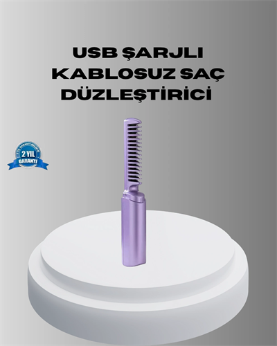 Profesyonel Saç Düzleştirici – Saç Tipine Göre Ayarlanabilir Sıcaklık ve Koruma