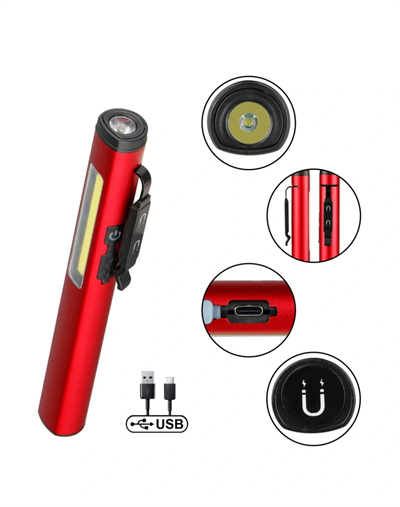 Profesyonel Şarjlı Mıknatıslı El Feneri Oto Feneri Çok Amaçlı Aydınlatma Çözümü