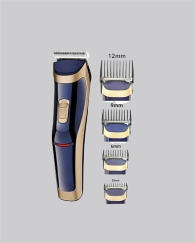 Profesyonel Şarjlı Saç ve Sakal Kesme Makinesi – Unisex, 12 mm Ayarlanabilir Başlık