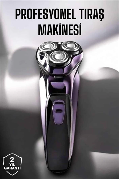 Profesyonel Şarjlı Saç ve Sakal Tıraş Makinesi Hassas Kesim