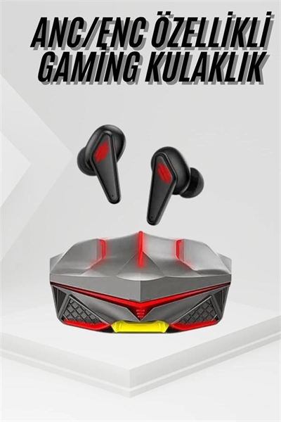 Profesyonel TWS Işıklı Kablosuz Bluetooth Kulaklık Oyuncu Kulaklığı