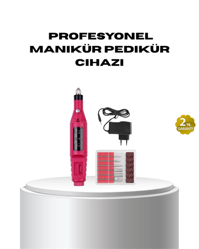 Profesyonel Tırnak Matkap Makinesi – USB Şarjlı, Ayarlanabilir Hız, Düşük Titreşimli ve Sessiz Çalışma