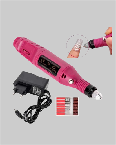 Profesyonel Tırnak Matkap Makinesi – USB Şarjlı, Ayarlanabilir Hız, Düşük Titreşimli ve Sessiz Çalışma