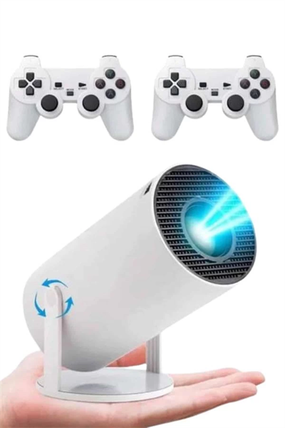 Projeksiyon Cihazı Video Oyun Konsolu 8 GB Hafıza LCD Ekran Kumandalı